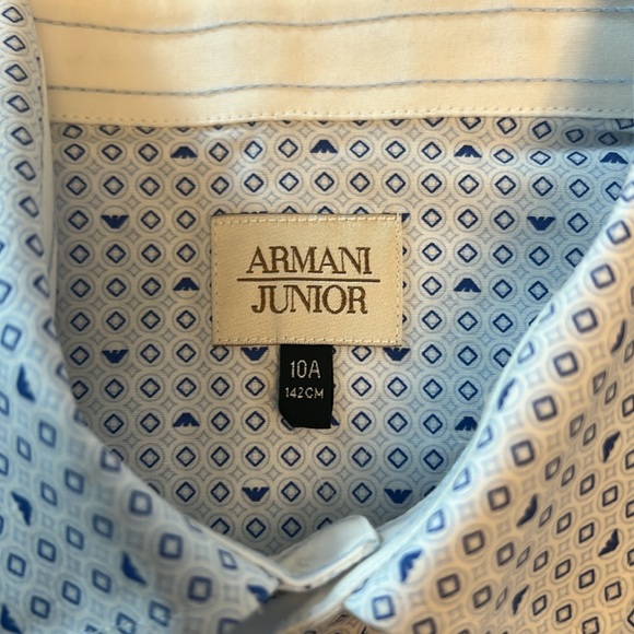Armani Junior button down dress shirt - Picture 3 of 7